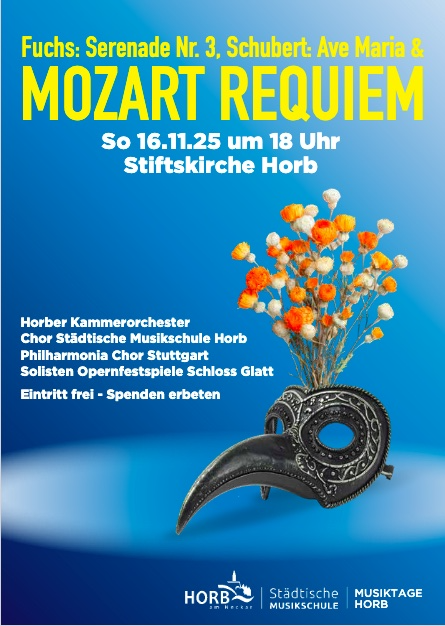 Flyer Mozart requiem